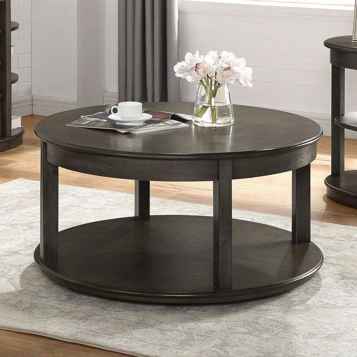 Furniture Of America Oelrichs Gray Transitional Coffee Table Model CM4277C - MONAVILLA