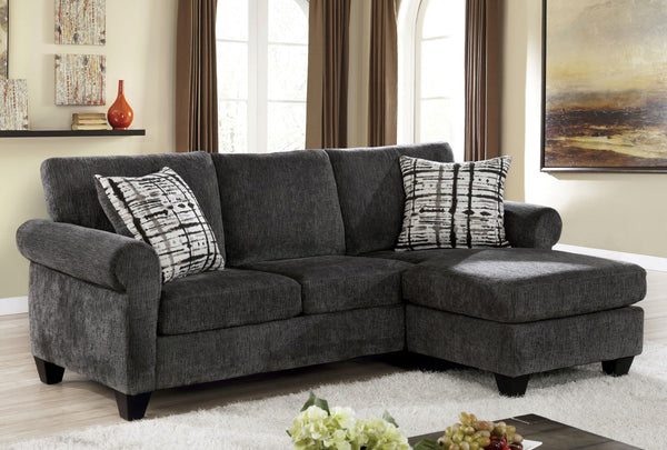 Furniture Of America Jordana Gray Transitional Sectional Model CM6211 - MONAVILLA