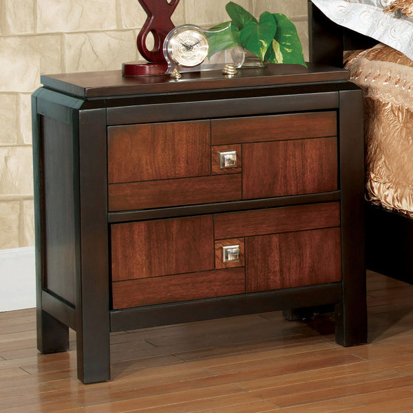 Furniture Of America Patra Acacia/Walnut Transitional Night Stand Model CM7152N - MONAVILLA