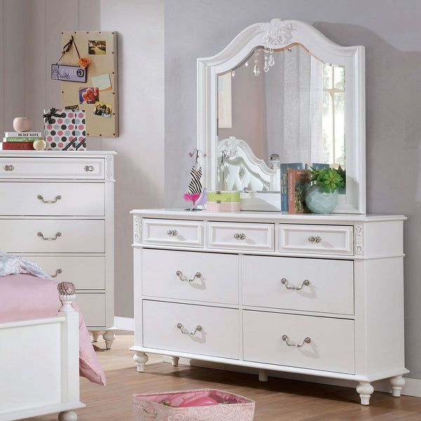 Furniture Of America Belva White Traditional Dresser Model CM7174D - MONAVILLA