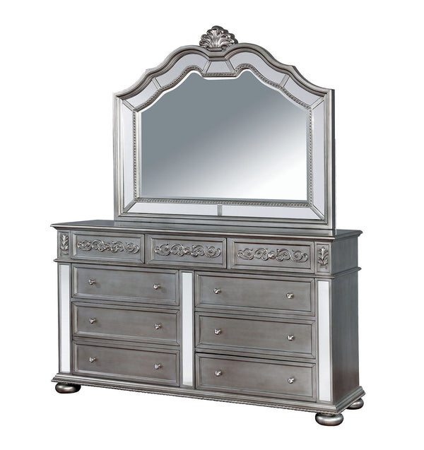 Furniture Of America Azha Silver Glam Dresser Model CM7194D - MONAVILLA