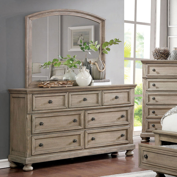 Furniture Of America Wells Gray Transitional Dresser Model CM7568D - MONAVILLA