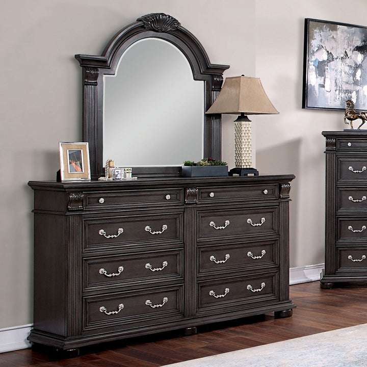 Furniture Of America Esperia Gray Traditional Dresser Model CM7711GY-D - MONAVILLA