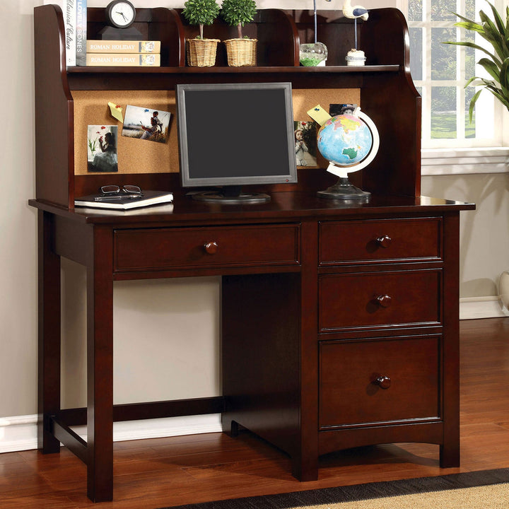 Furniture Of America Omnus Cherry Transitional Desk Model CM7905CH-DK - MONAVILLA