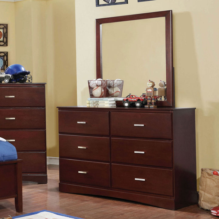 Furniture Of America Prismo Cherry Transitional Dresser Model CM7941CH-D - MONAVILLA