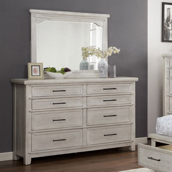 Furniture Of America Shawnette Antique White Transitional Dresser Model FOA7924D - MONAVILLA