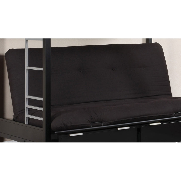 Furniture Of America Knox Black Contemporary 6" Black Futon Mattress Model FP-2405BK - MONAVILLA