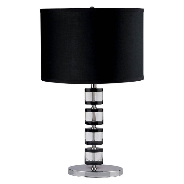 Furniture Of America Zoe Black Contemporary Table Lamp Model L731157 - MONAVILLA