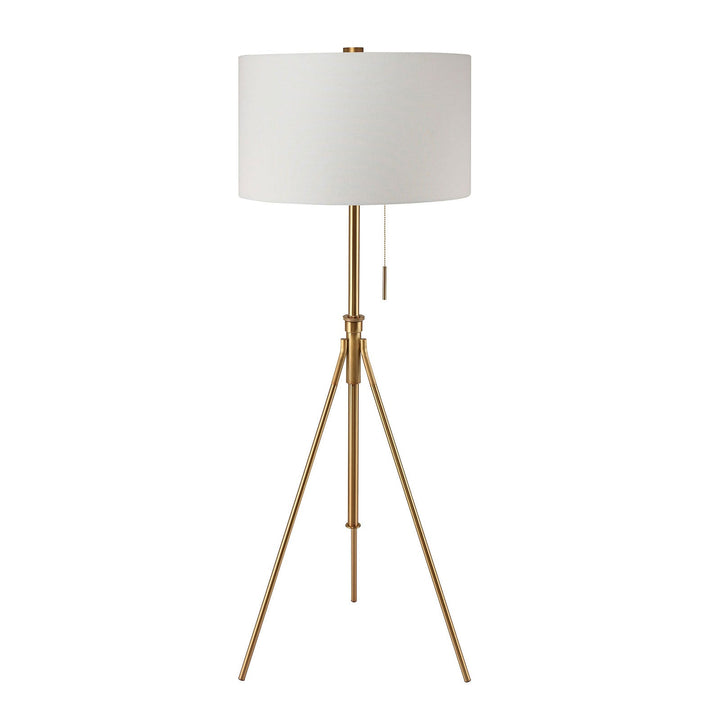 Furniture Of America Zaya Stained Gold Contemporary Floor Lamp Model L731171F-GL - MONAVILLA