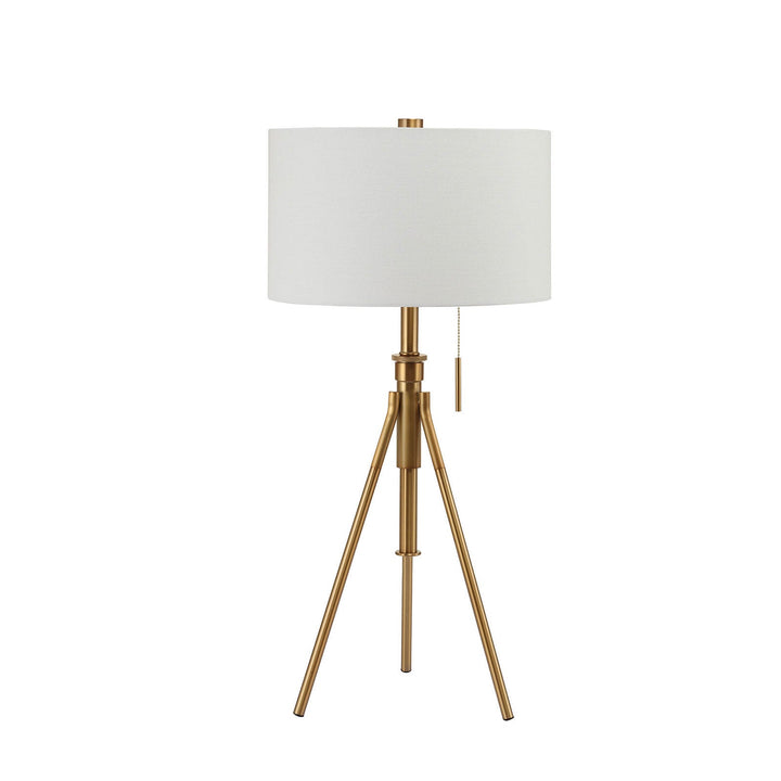 Furniture Of America Zaya Stained Gold Contemporary Table Lamp Model L731171T-GL - MONAVILLA