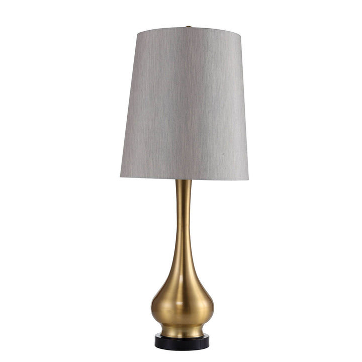 Furniture Of America Lia Gold Contemporary 13"H Table Lamp Model L731200G - MONAVILLA