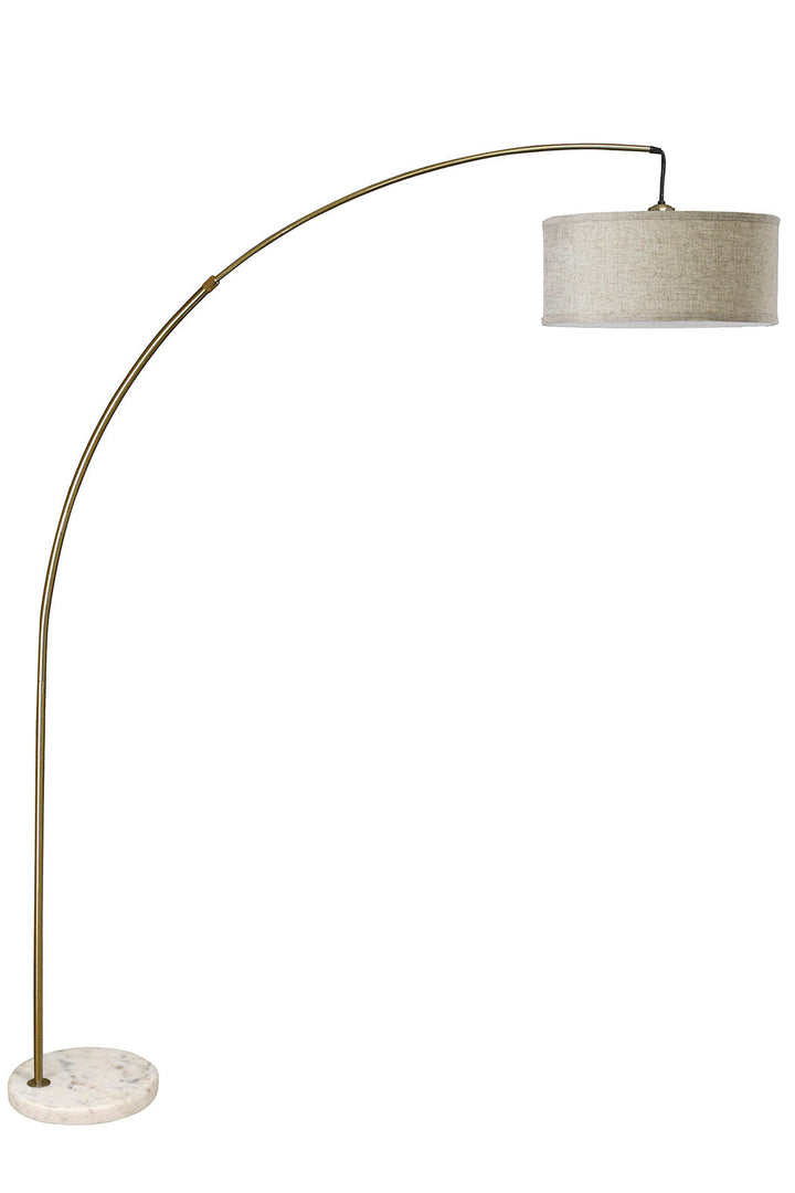 Furniture Of America Jess Antique Gold Contemporary Arch Lamp Model L76931AB - MONAVILLA