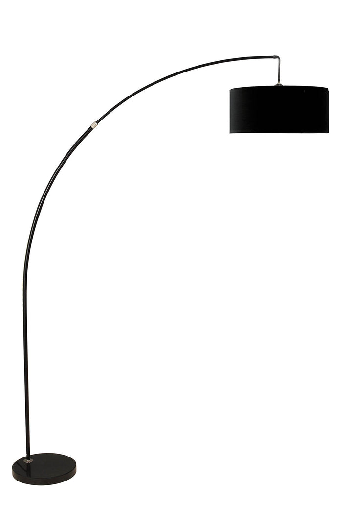 Furniture Of America Jess Black Contemporary Arch Lamp Model L76931BK - MONAVILLA