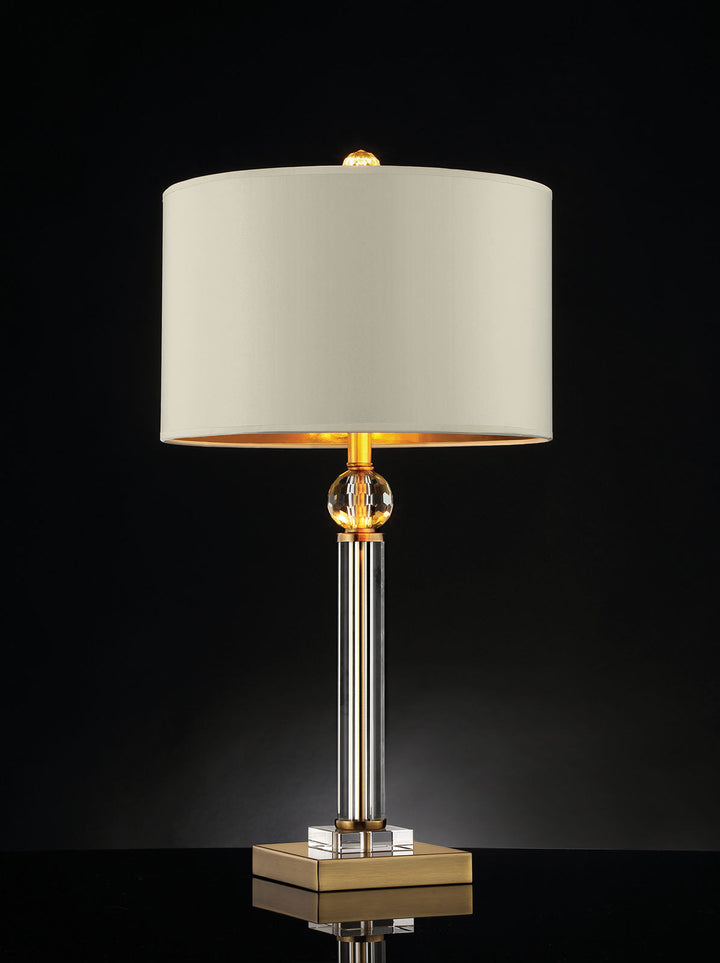 Furniture Of America Ivy Gold/Ivory Contemporary Table Lamp Model L9161T - MONAVILLA