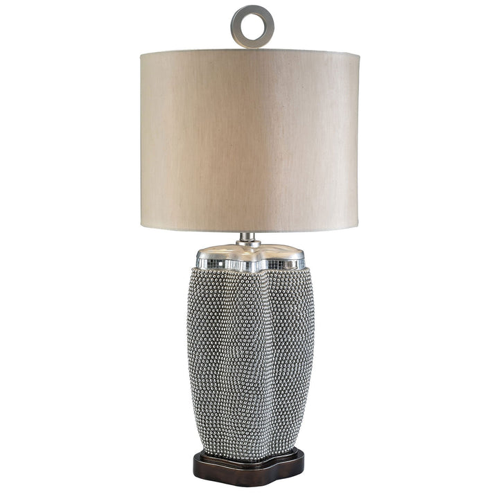 Furniture Of America Sylvia Chrome Traditional Table Lamp Model L94240T - MONAVILLA