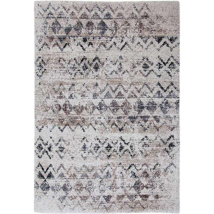 Furniture Of America Gresford Beige/Gray Contemporary 5'3" X 7'6" Area Rug Model RG1037 - MONAVILLA