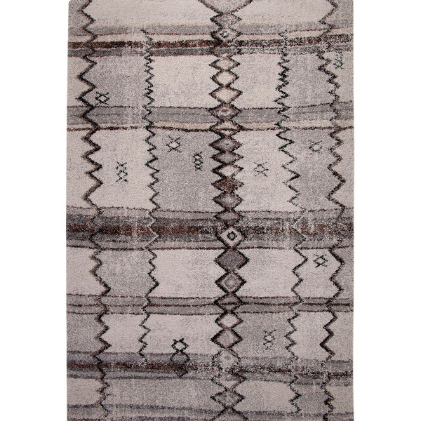 Furniture Of America Gresford Gray/Black Contemporary 5'3" X 7'6" Area Rug Model RG1038 - MONAVILLA