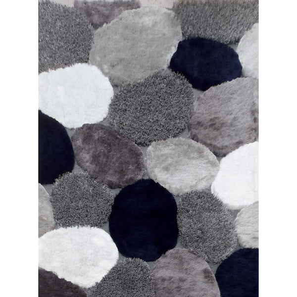 Furniture Of America Vancouver Gray/Navy Contemporary 5' X 7' Area Rug Model RG4133 - MONAVILLA