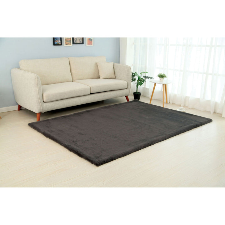 Furniture Of America Caparica Charcoal Contemporary 5' X 7' Area Rug Model RG4140 - MONAVILLA