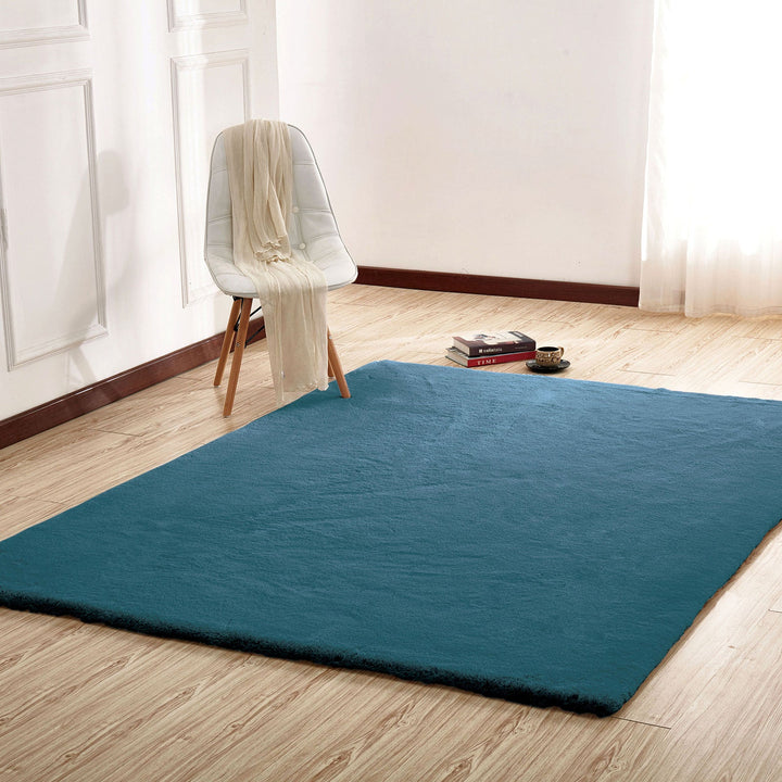 Furniture Of America Caparica Teal Contemporary 5' X 7' Area Rug, Teal Model RG4153 - MONAVILLA