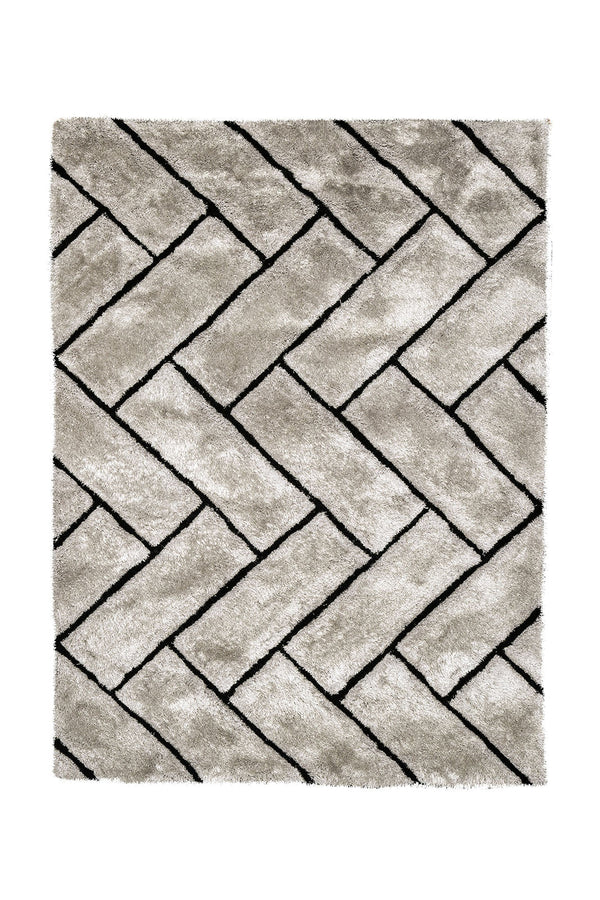 Furniture Of America Fermont Gray Contemporary 5' X 8' Area Rug Model RG5195 - MONAVILLA