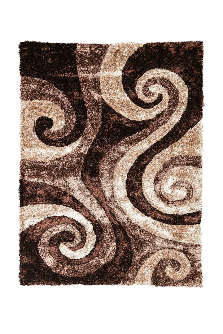 Furniture Of America Fermont Brown Beige Contemporary 5' X 8' Area Rug Model RG5196 - MONAVILLA