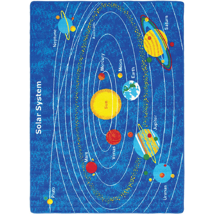 Furniture Of America Abbey Solar System Contemporary 4' 9" X 6' 9" Area Rug Model RG5212 - MONAVILLA