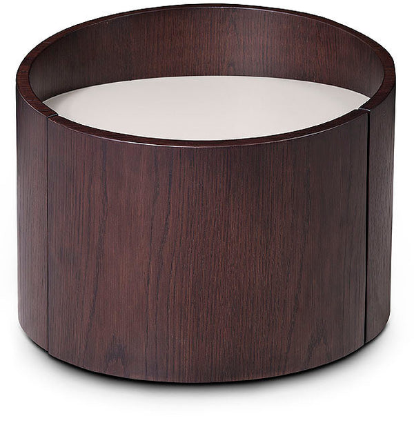 Modrest Gamma Modern Brown Oak Nightstand - MONAVILLA