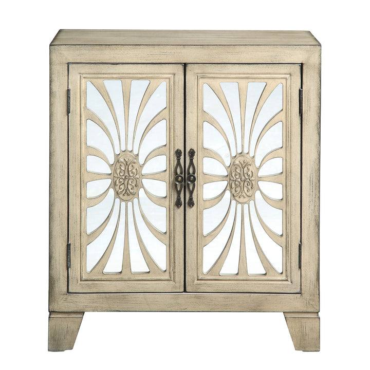 ACME Nalani Antique White Accent Table Model AC00197 - MONAVILLA