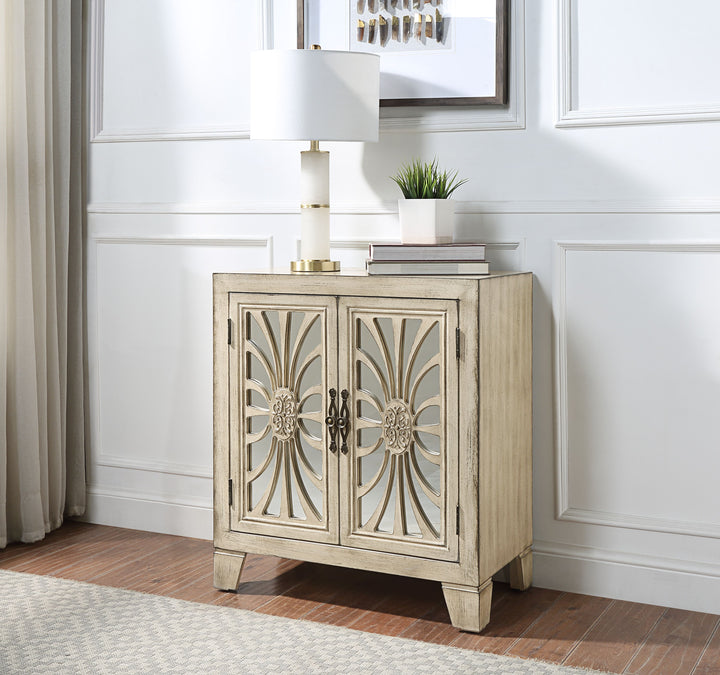 ACME Nalani Antique White Accent Table Model AC00197 - MONAVILLA