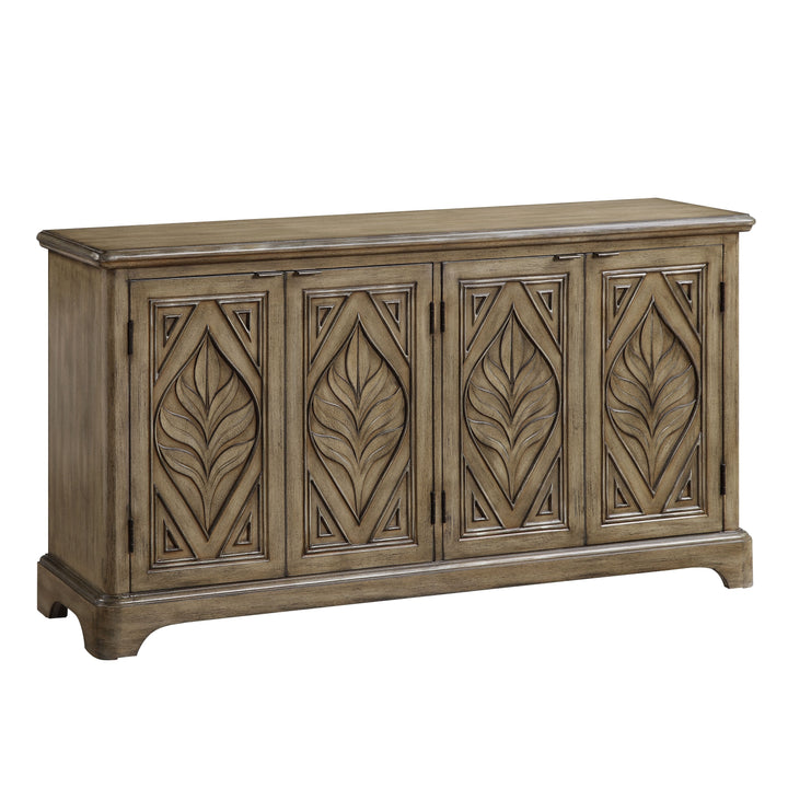 ACME Orana Oak Finish Accent Table Model AC00198 - MONAVILLA