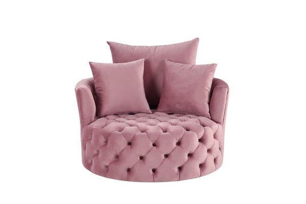 ACME Zunyas Pink Velvet Model AC00291 - MONAVILLA