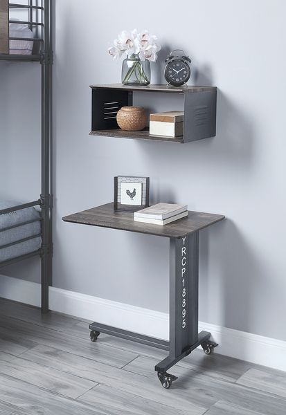 ACME Cargo Gunmetal Accent Table Model AC00362 - MONAVILLA