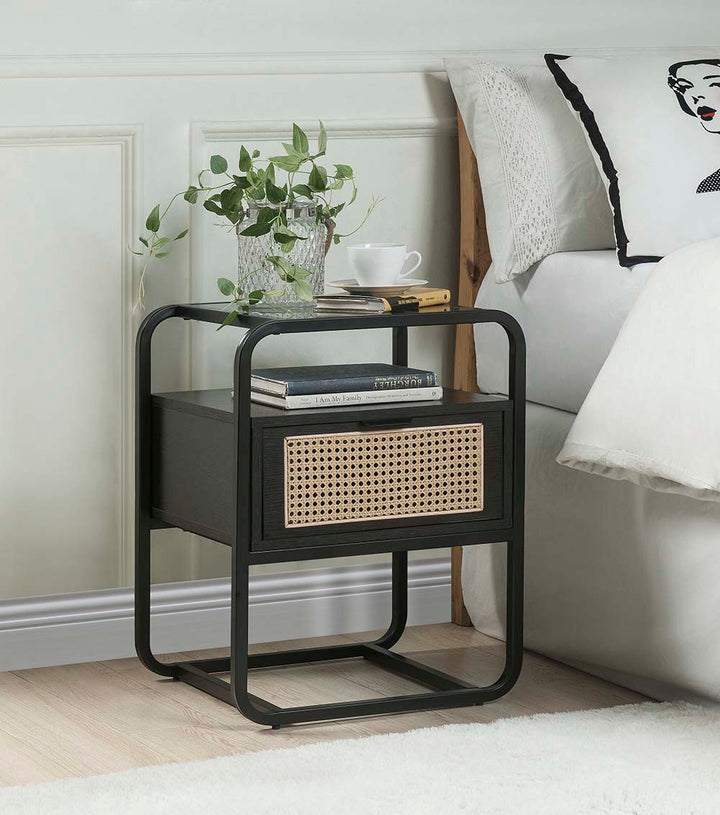 ACME Colson Black Finish Accent Table Model AC01079 - MONAVILLA