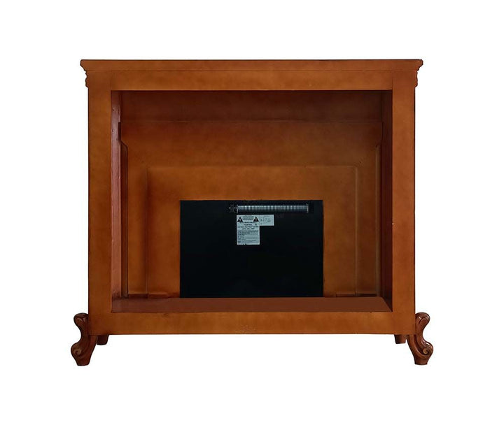 ACME Picardy Honey Oak Finish Fireplace Model AC01344 - MONAVILLA