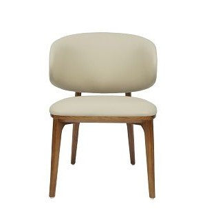 Modrest Chance Cream Fabric and Walnut Dining Chair Set of 2Vig Furniture Model VGCS-CH-21045 ID 79640Z catch