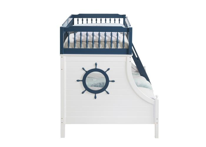 ACME Farah Blue & White Finish Bunk Bed Model BD00493 - MONAVILLA