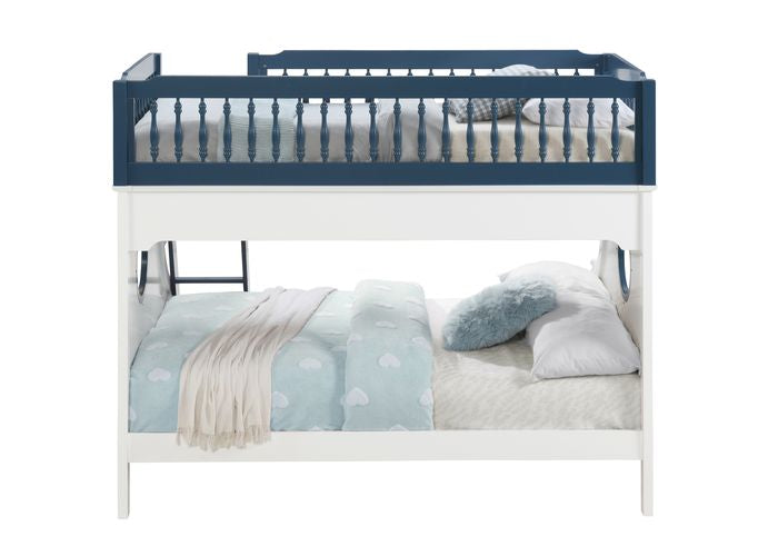 ACME Farah Blue & White Finish Bunk Bed Model BD00493 - MONAVILLA