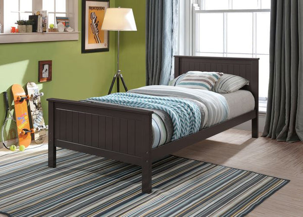 ACME Bungalow Chocolate Finish Twin Bed Model BD00494 - MONAVILLA