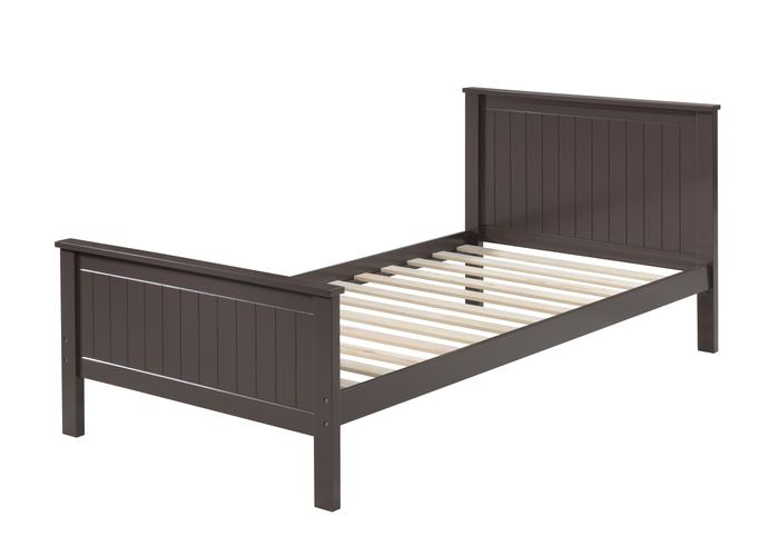 ACME Bungalow Chocolate Finish Twin Bed Model BD00494 - MONAVILLA