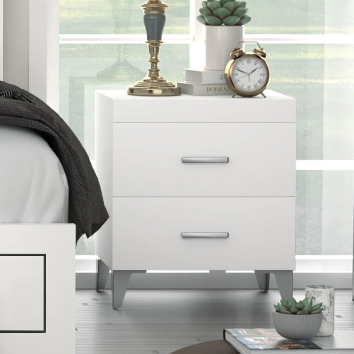 ACME Casilda White Finish Nightstand Model BD00645 - MONAVILLA