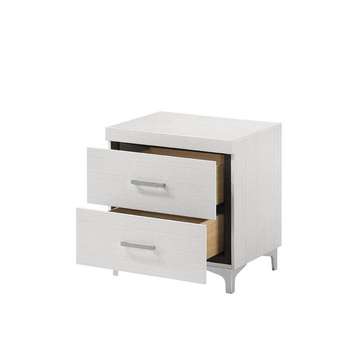 ACME Casilda White Finish Nightstand Model BD00645 - MONAVILLA