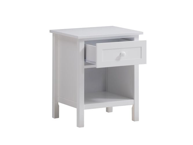 ACME Iolanda White Finish Nightstand Model BD00650 - MONAVILLA