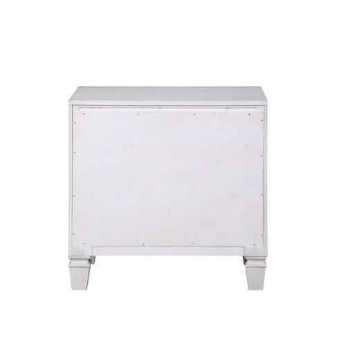 ACME Katia Rustic Gray & White Finish Nightstand Model BD00661 - MONAVILLA