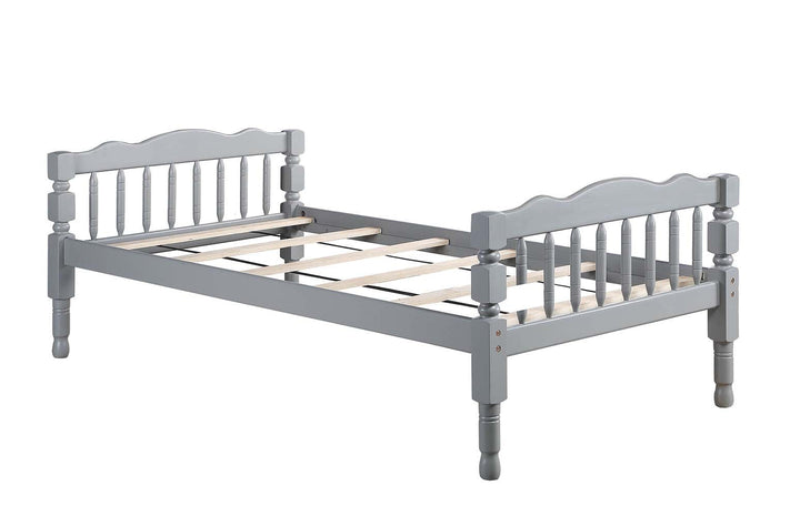 ACME Homestead Gray Finish Twin/Twin Bunk Bed Model BD00864 - MONAVILLA