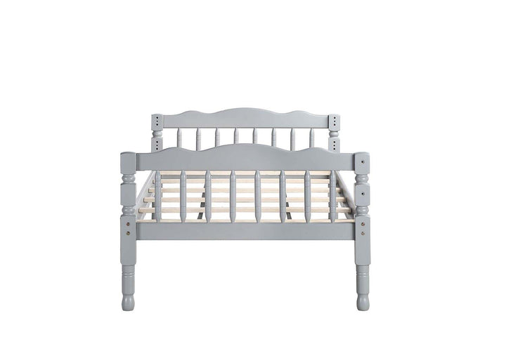 ACME Homestead Gray Finish Twin/Twin Bunk Bed Model BD00864 - MONAVILLA