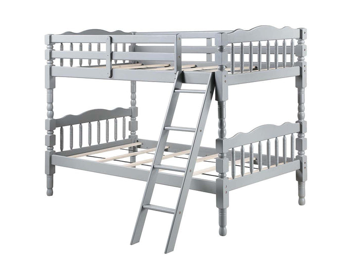 ACME Homestead Gray Finish Twin/Twin Bunk Bed Model BD00864 - MONAVILLA