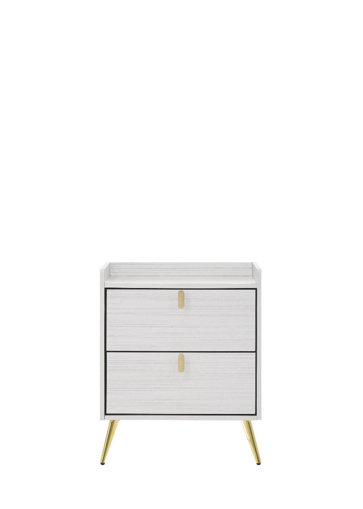 ACME Zeena White Finish Nightstand Model BD01177 - MONAVILLA