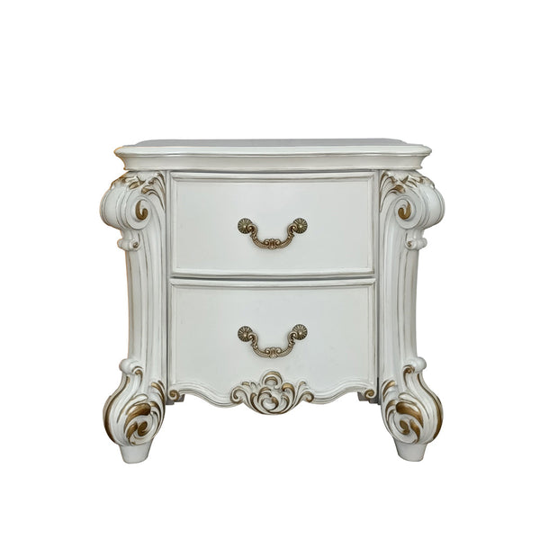 ACME Vendome Antique Pearl Finish Nightstand Model BD01340 - MONAVILLA