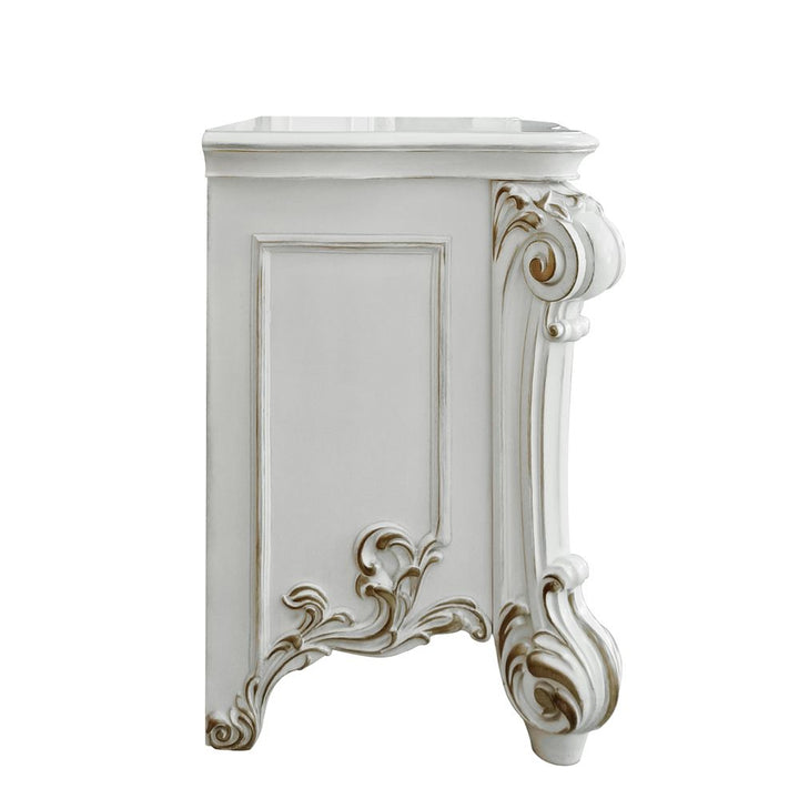 ACME Vendome Antique Pearl Finish Nightstand Model BD01340 - MONAVILLA